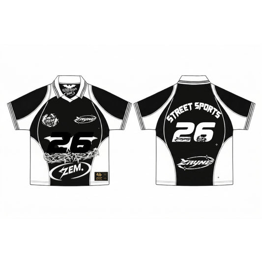 ZAYNE X ZEM JERSEY [WHITE]
