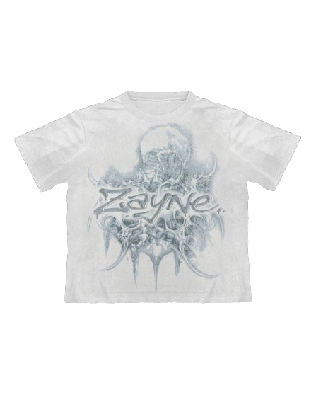 WHITE SKULL TEE [PRE-ORDER]
